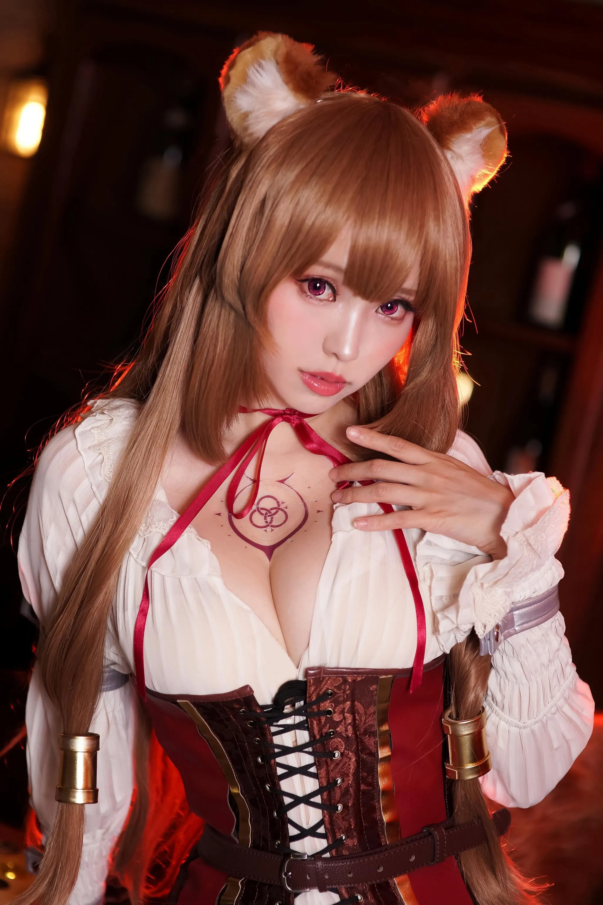 ElyEE子 – NO.53 小浣熊-酒馆 [36P]插图5